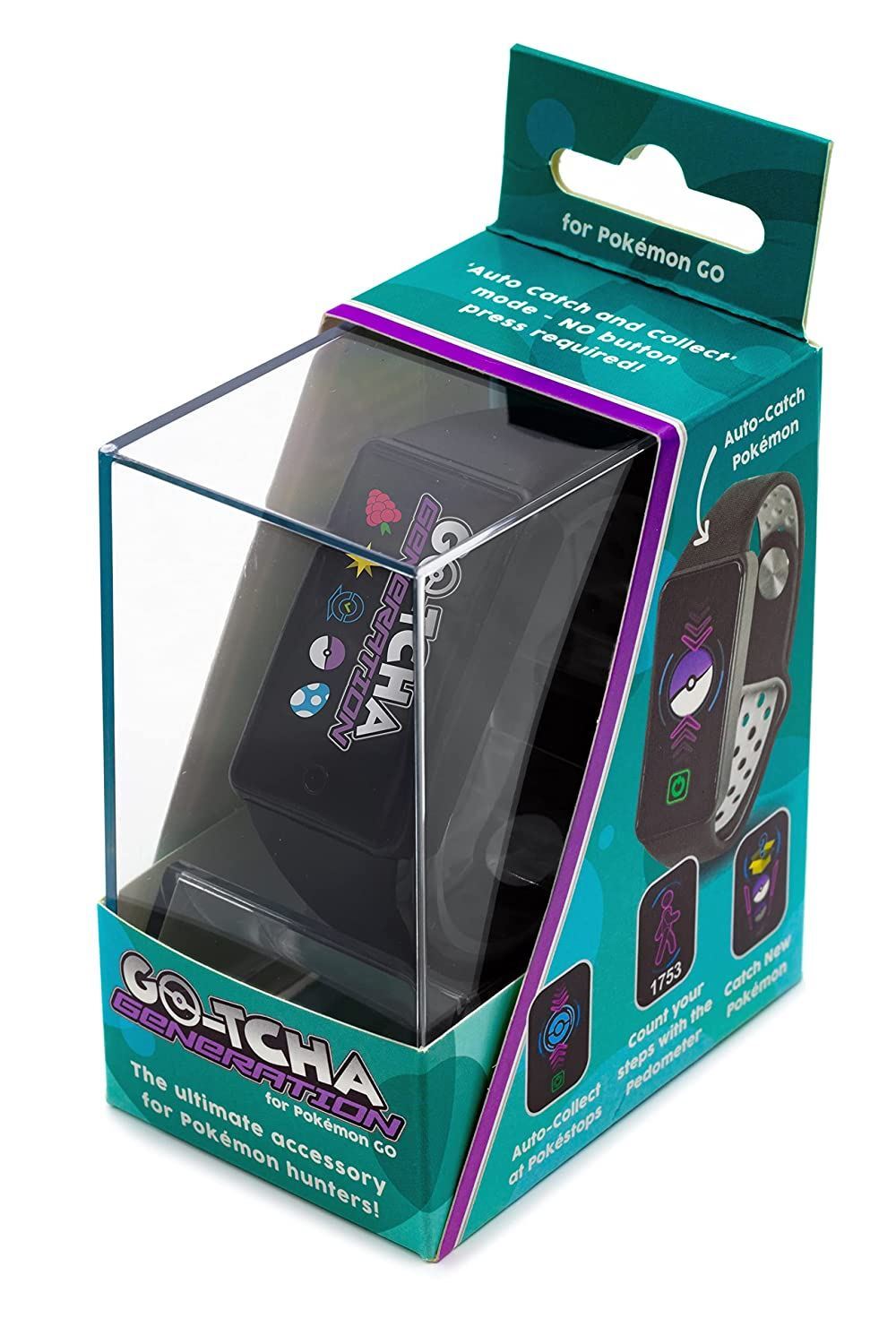 Datel Pokemon GO-TCHA Generation Wristband For Pokemon Go - iPhone & Android