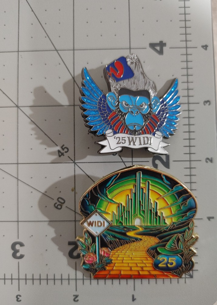 2025 Wisconsin Destination Imagination Wicked DI Trading Pin Set