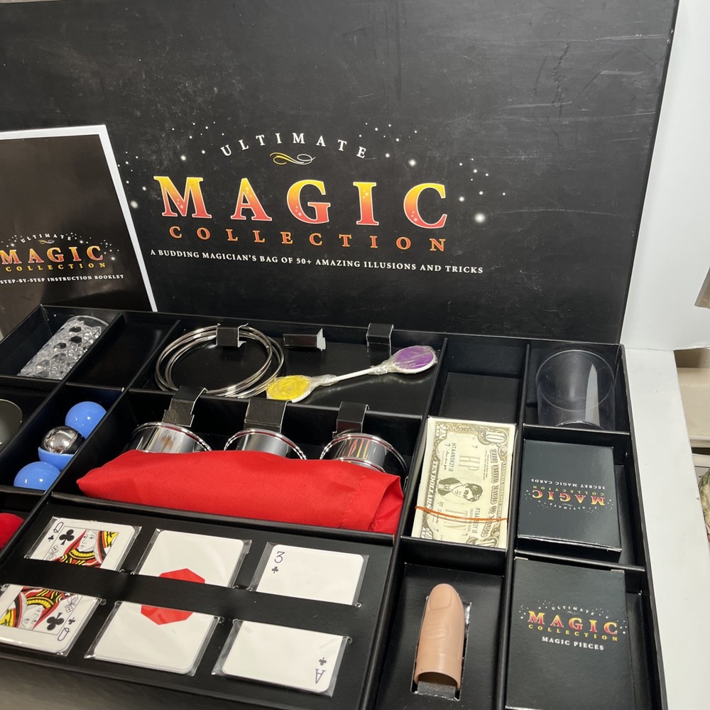 ULTIMATE MAGIC COLLECTION ILLUSIONS & TRICKS RESTORATIVE HARDWARE (READ ALL)
