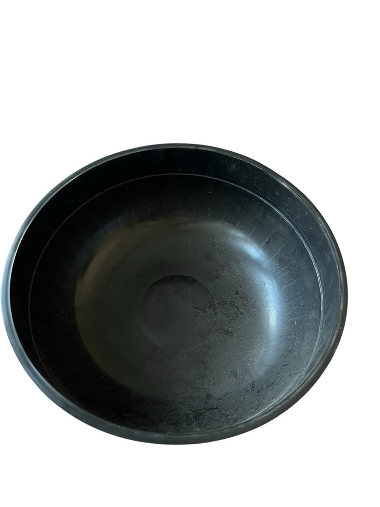 Plastic Black Packerware Candy Halloween Bowl Spiderweb & Spiders Trick Or Trea