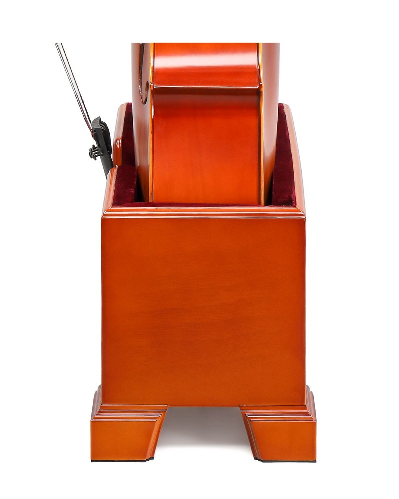 4/4 Natural reddish-brown cello base with foam protective layer