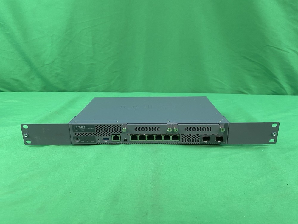 Juniper Networks SRX320 Rack Mountable Security Services Gateway Appliance-NO AC