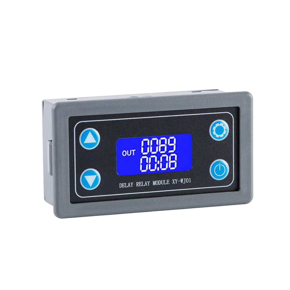 XY-WJ01 Delay Relay Timer Module DC 6-30V LCD Display Digital Timer Switch