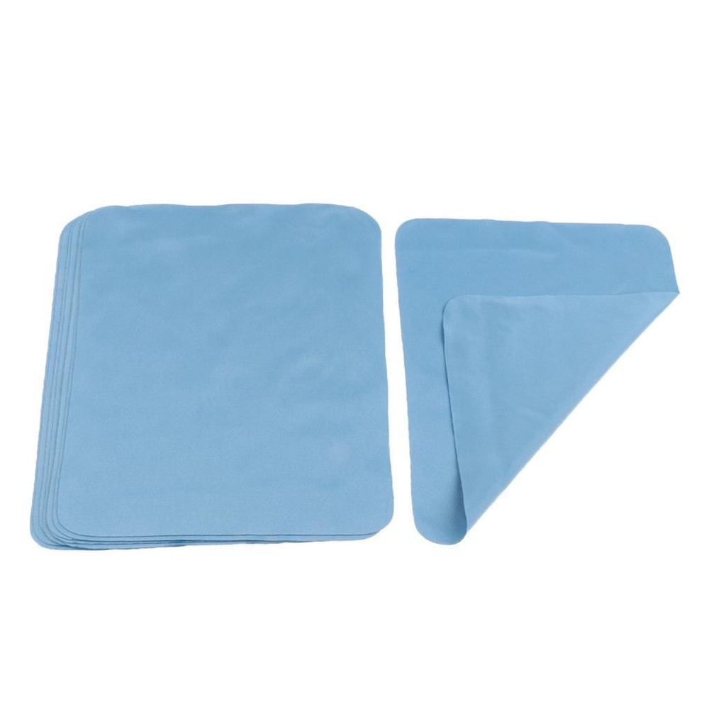 10pcs Microfiber Cleaning Cloth for Camera Lens, Eyeglasses,