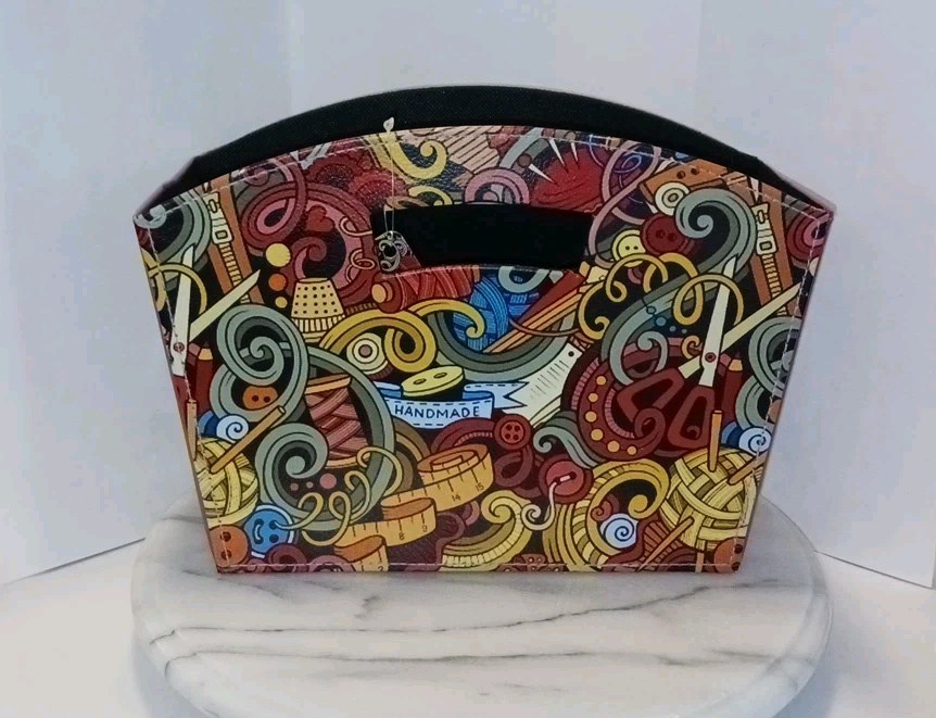 Craft Sewing Caddy Foldable New with Tag