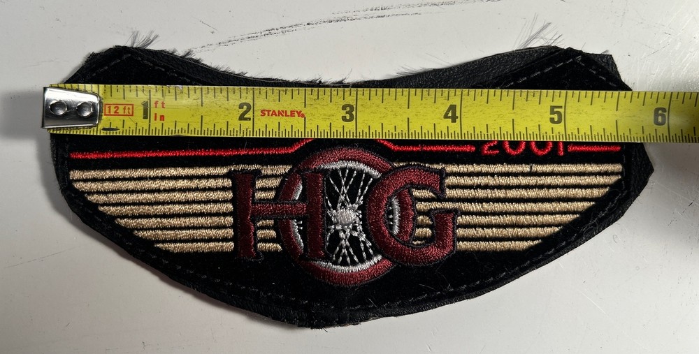 Harley-Davidson HOG Patch 2001 ORIGINAL Harley Owners Group X