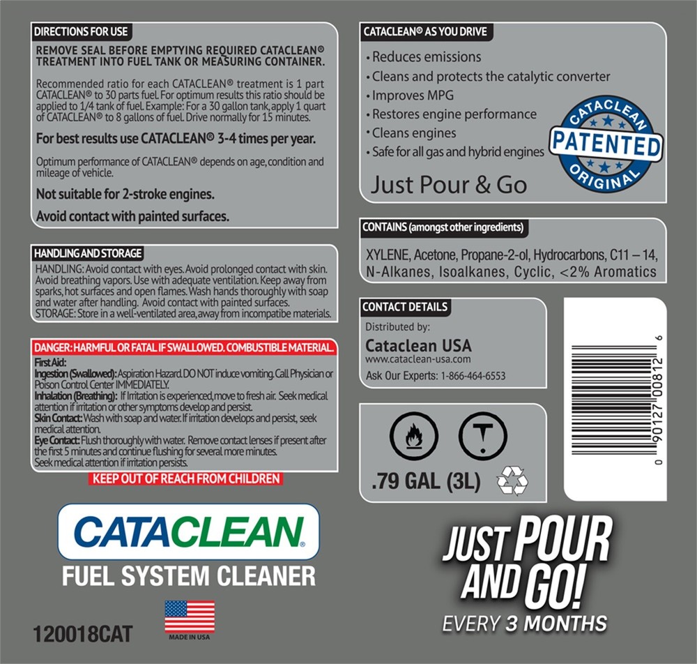 Cataclean 120018CAT Fuel Additive