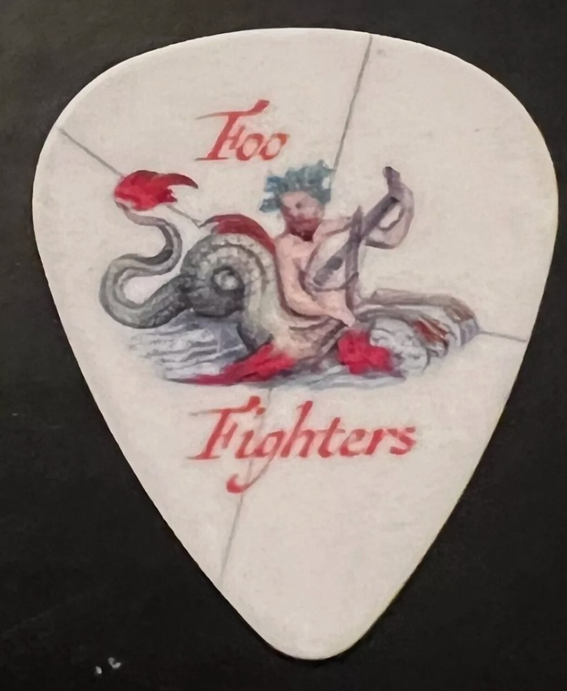 Foo Fighters Guitar Pick 2024 tour