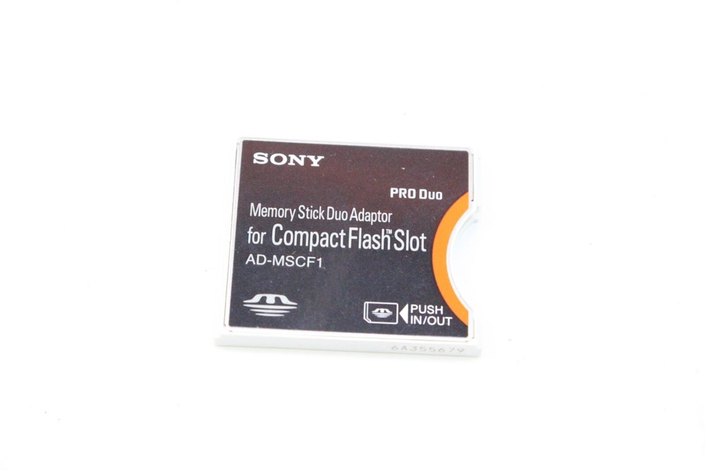 Sony AD-MSCF1 Memory Stick Duo Adapter for Compct Flash