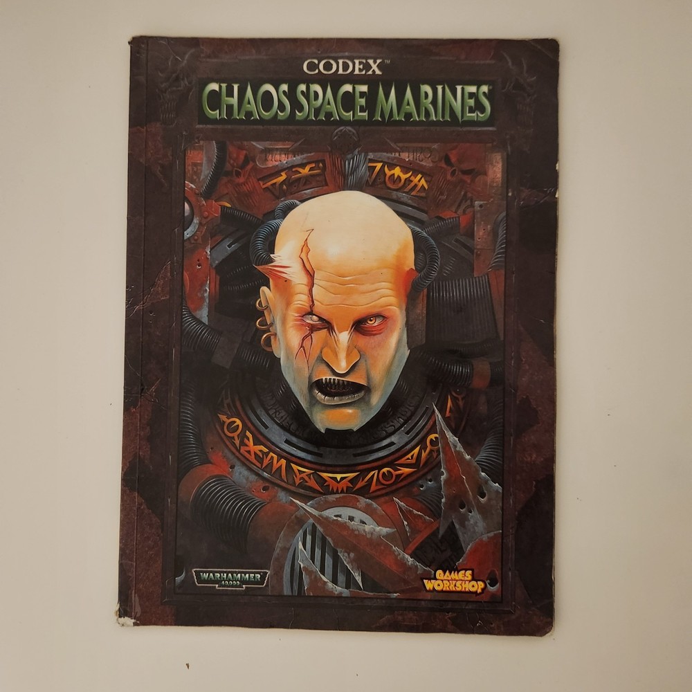 Games Workshop Warhammer 40k Chaos Space Marines Codex Supplement 1999 3rd Ed