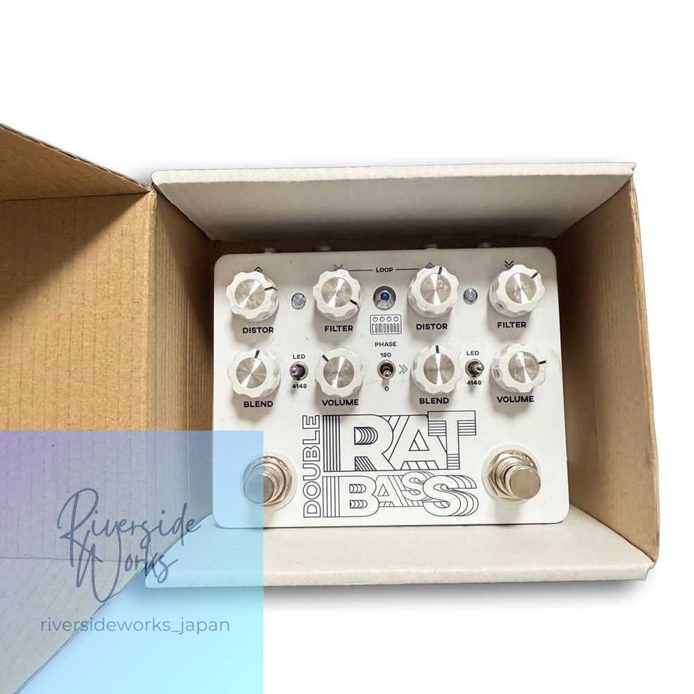 Comodoro DOUBLE RAT BASS Effect Pedal