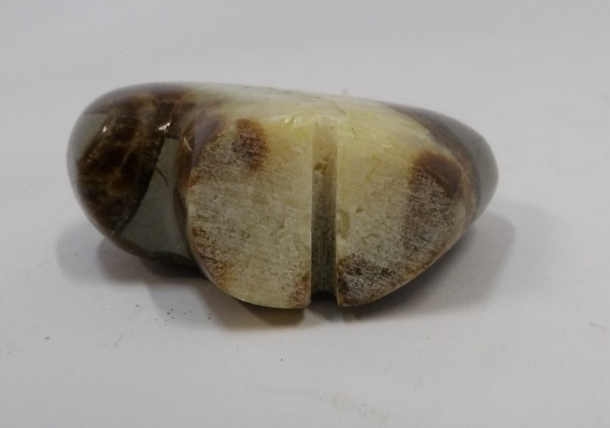 Carved Septarian Bison/Buffalo