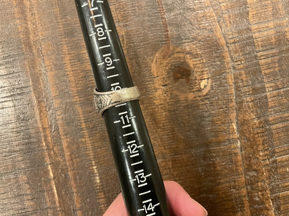 ORIGINAL WWII USAAF SCARCE 1944 DATED ELLINGTON FIELD TEXAS PILOT RING STERLING