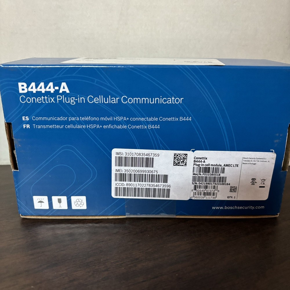 NEW Bosch B444-A Connettix Plug In Cellular Communicator