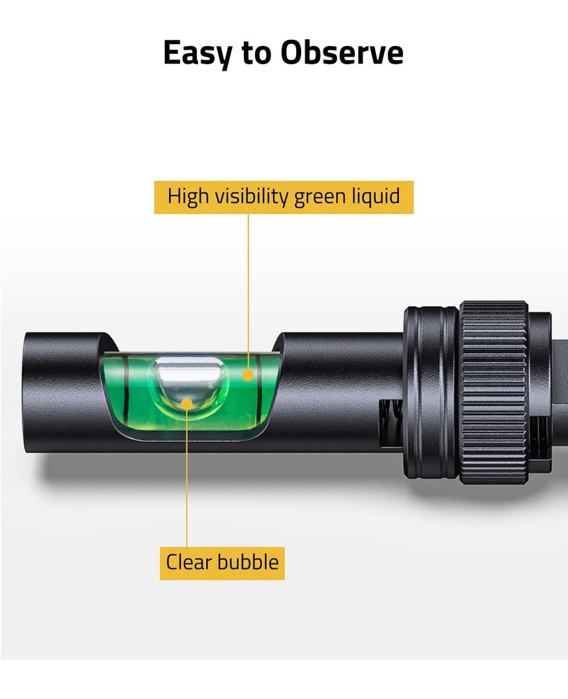 CVLIFE Fold Away Scope Leveling Kit - Precision Tool Black