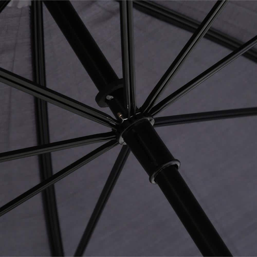 5 ft. Golf Umbrella in All Black