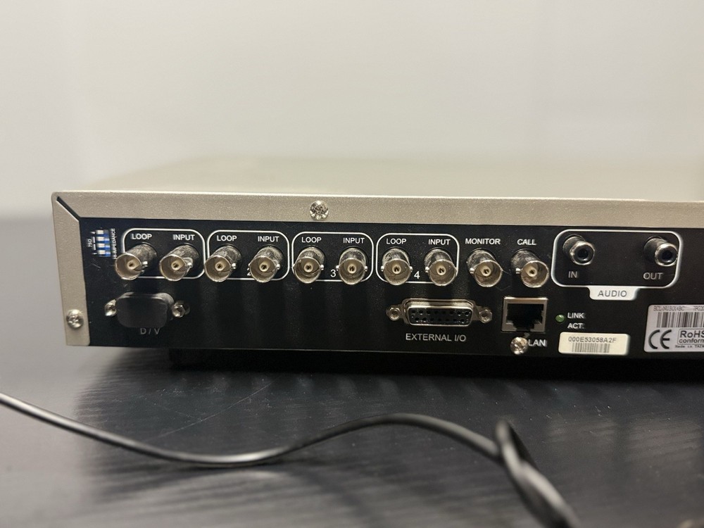 4CH MPEG4 DVR CCTV Security Recorder Analog Camera System LAN BNC