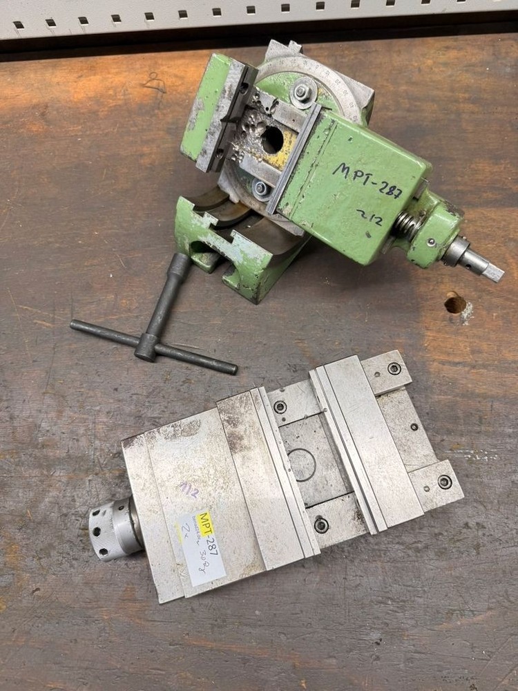 2× Machine Vise BB 120 And 90 Mm