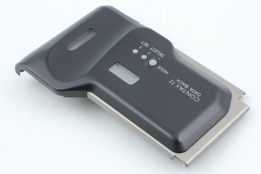 [ MINT ] Contax T2 Data Back Cover Panel Silver for T2 T2D D from JAPAN