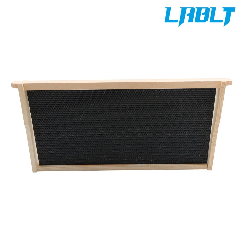 LABLT 4 Layer 10 Frame Bee Hive Box Include Frames and Beeswax Coated Foundation