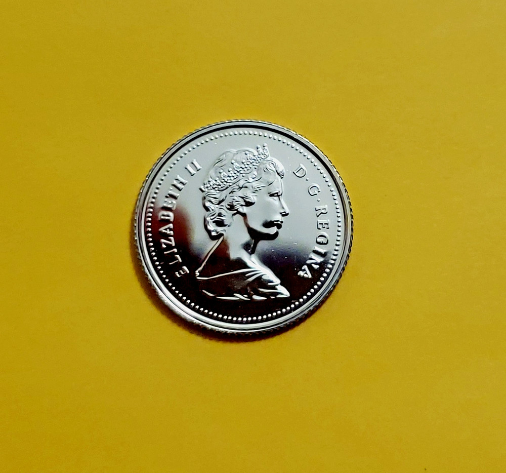 1985 Canadian Proof Like Dime