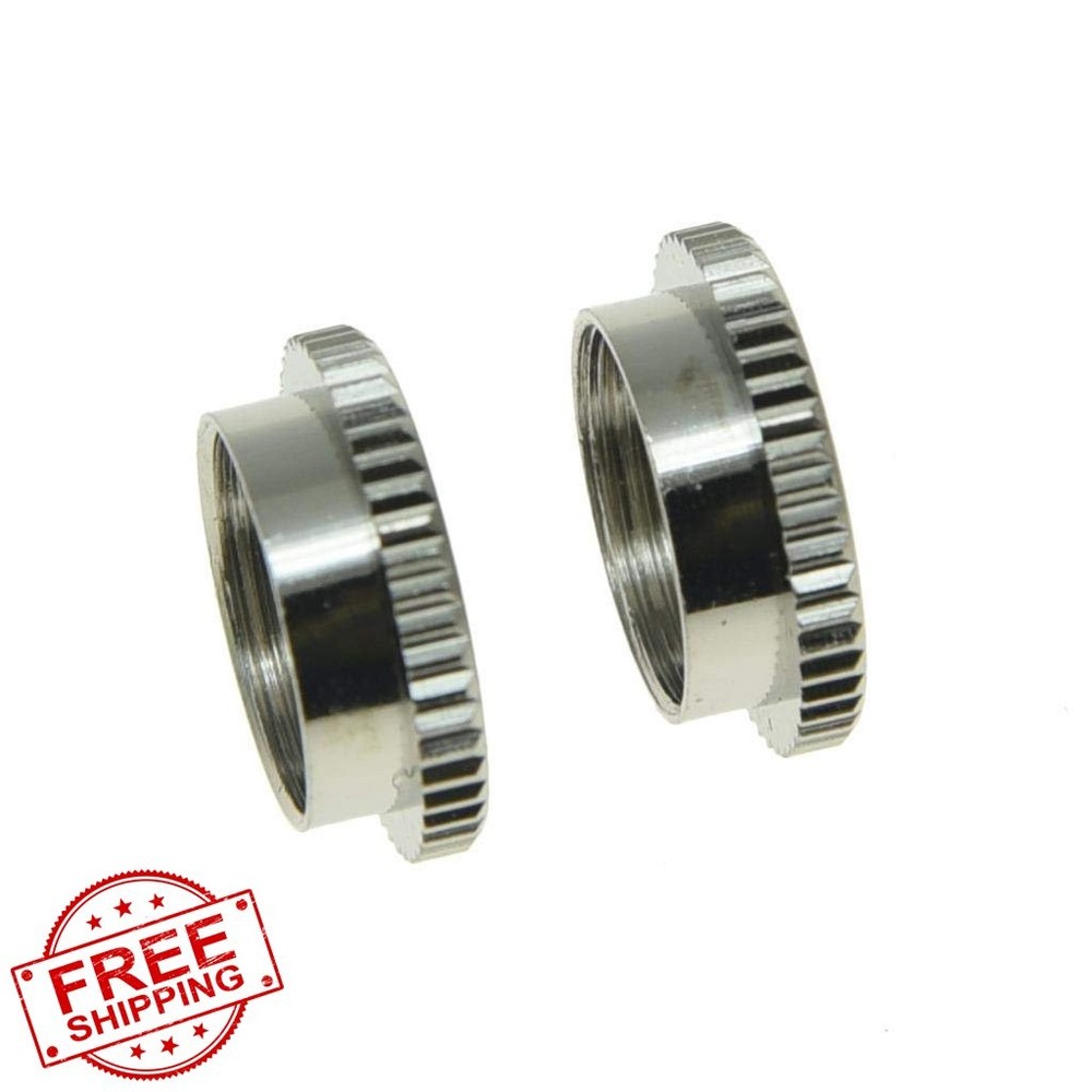 Dopro Brass Toggle Switch Nut Epi Import Nickel 2-Pack
