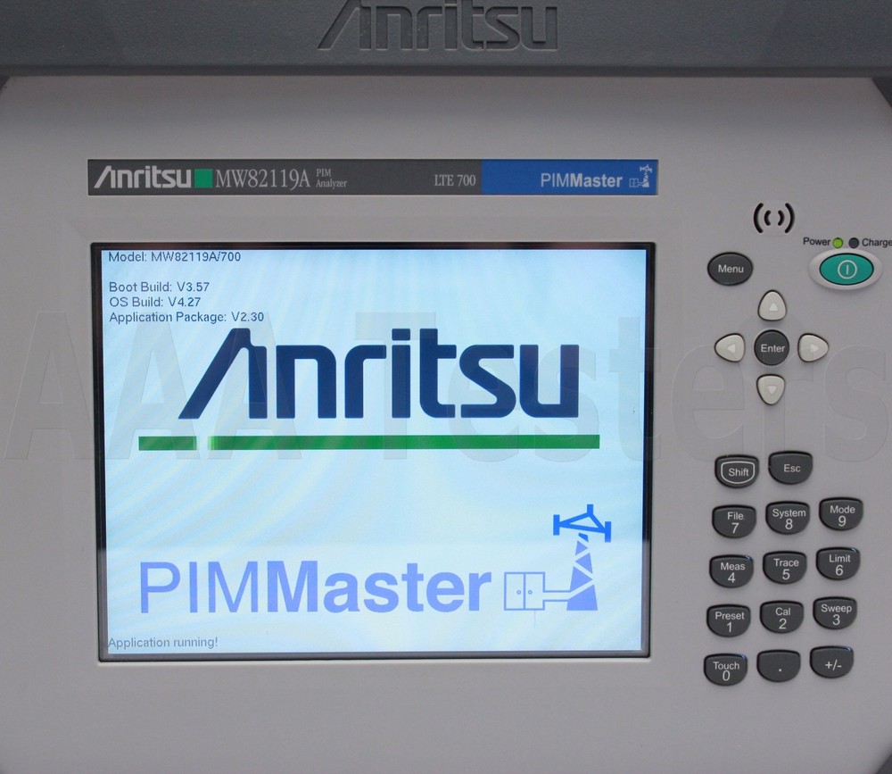 Anritsu MW82119A PIM Master Passive Intermodulation Analyzer Opt 700 LTE