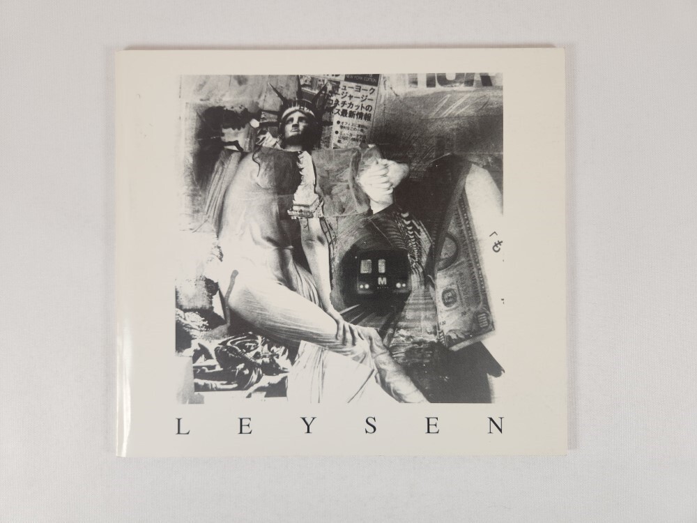 Mark Leysen Assemblage And Collage + 2 Postcards Exhibition
