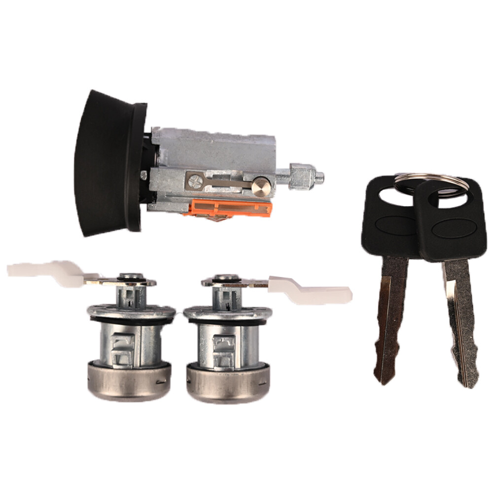 Ignition & Door Lock Cylinder For 1997-2007 Ford F150 F250 F350 F450 KEYED ALIKE