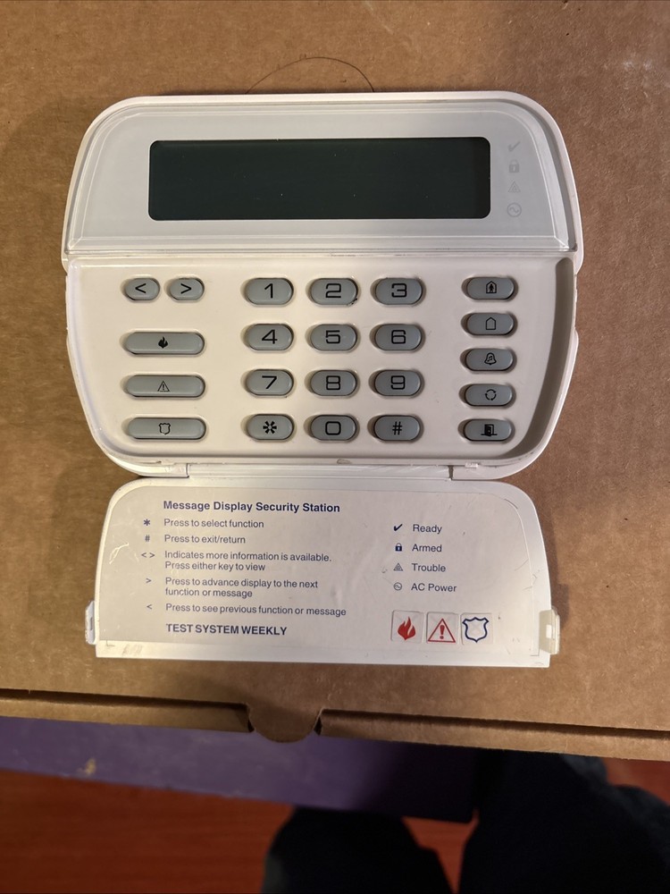 DSC PK5500ENG PowerSeries LCD Full-English Keypad