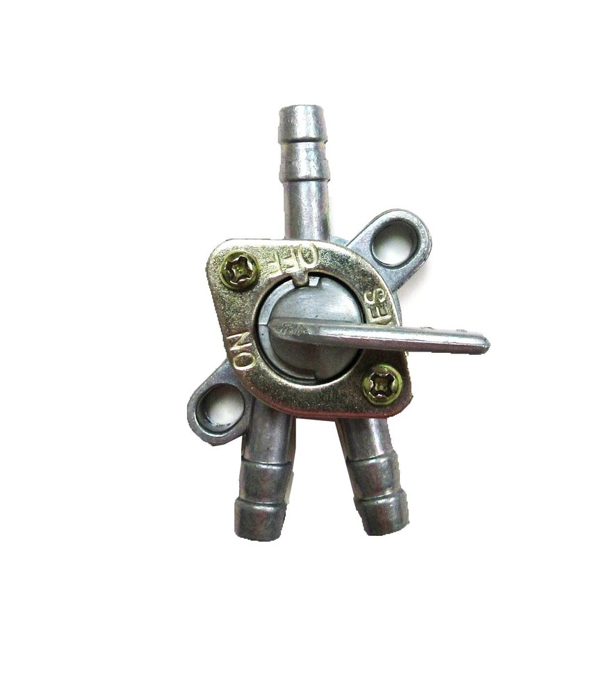 Fuel Valve Inline ATVs Dirtbikes Bolts Ctr to Ctr = 32mm