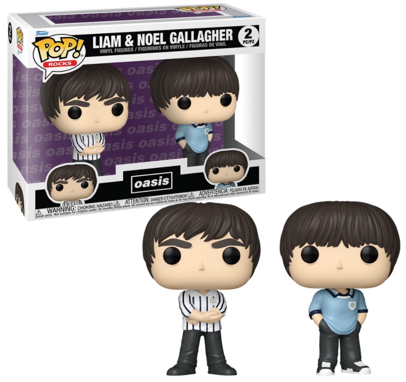 Liam & Noel Gallagher (Oasis) Funko Pop! Rocks 2-Pack