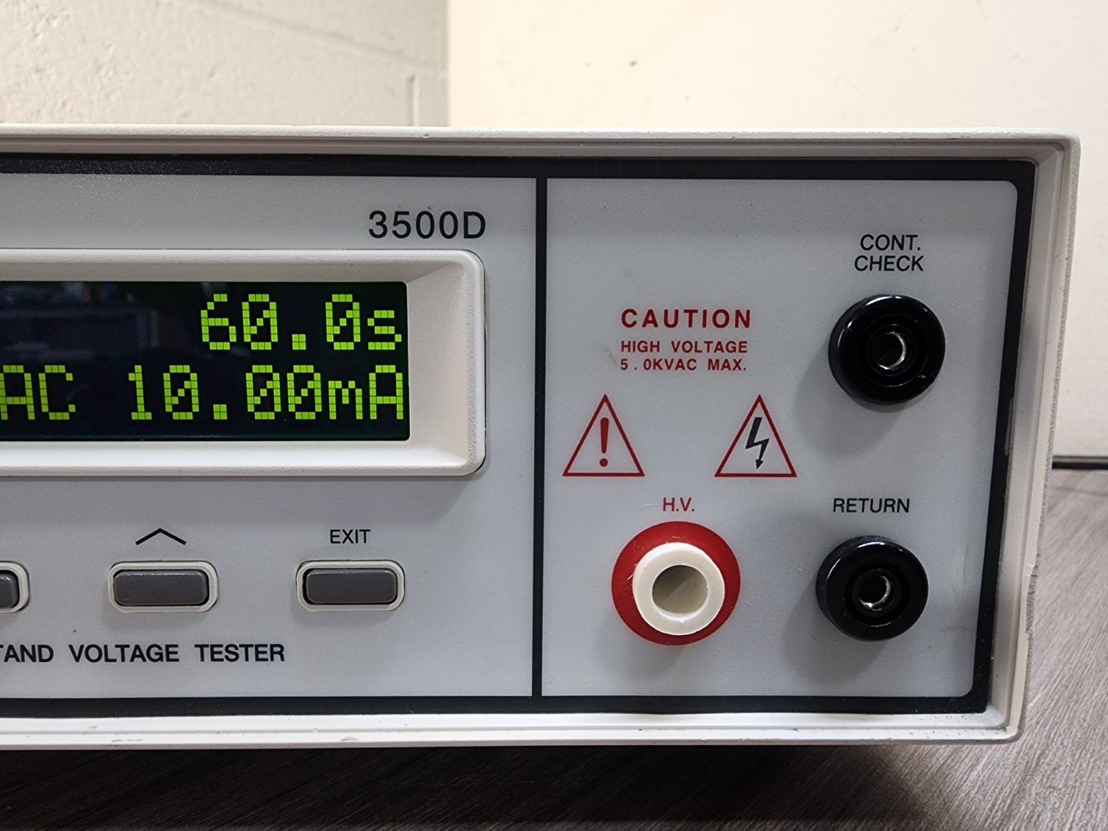 Associated Research HY•POT II 3500D AC Withstand Voltage Tester 5kV 12mA