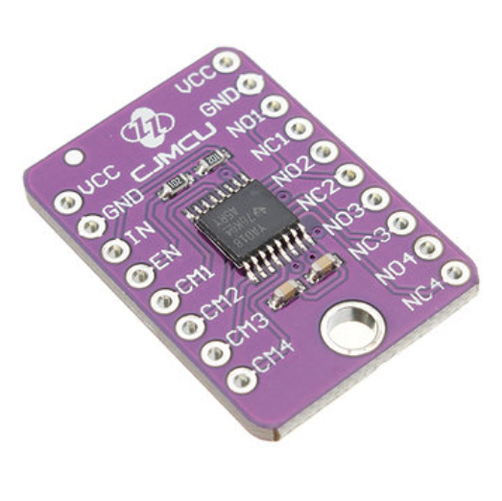 CJMCU - 5018 CJMCU 10Ω 4 Single Pole Double Throw Analog Switch Module NEW