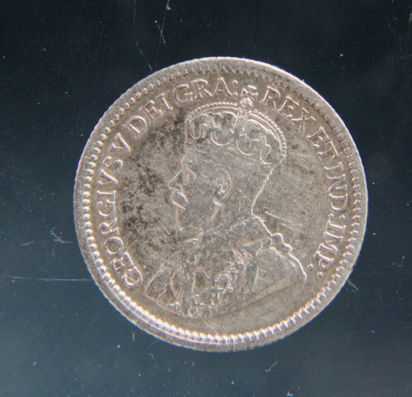 Canada, 5 cents, 1913 Silver coin(0.925),#2