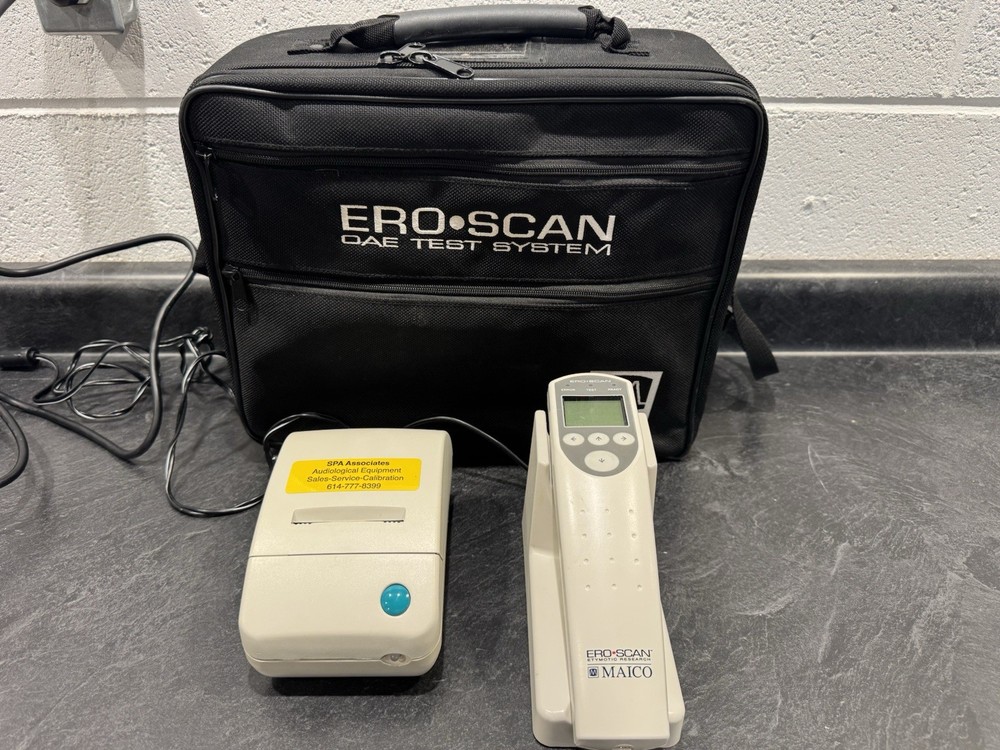 Maico ERO-SCan OAE w/Printer, w/ NEW Calibration Cert.