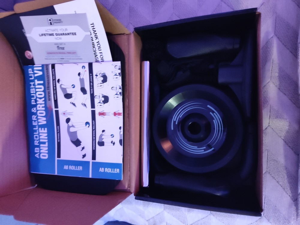 ab roller and push up bars