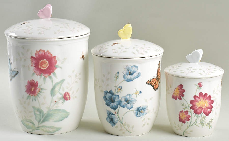 Lenox Butterfly Meadow  Canister Set  8322262