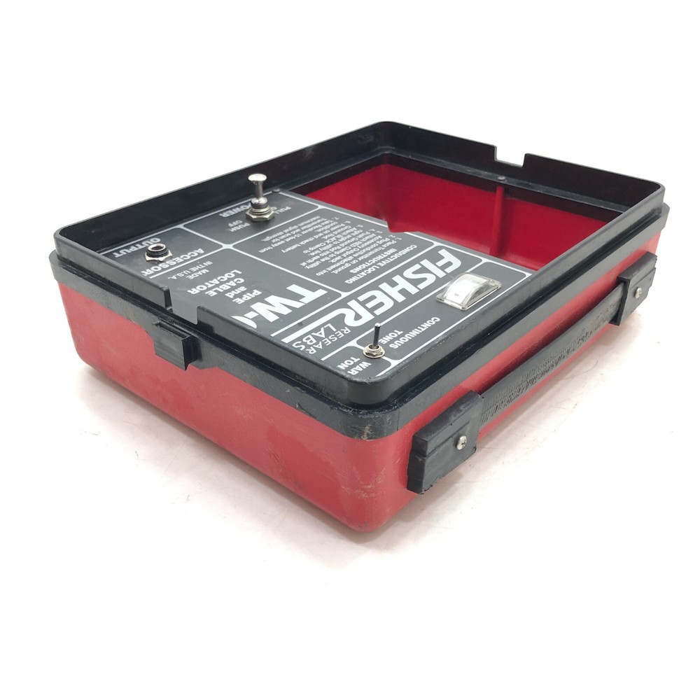 Fisher Labs TW-6 Analog Split Box Pipe & Cable Locator Transmitter Only