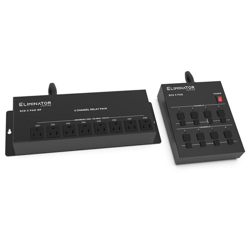 ADJ SC8 II PAD SYSTEM analog controller with 8 channels switchbox