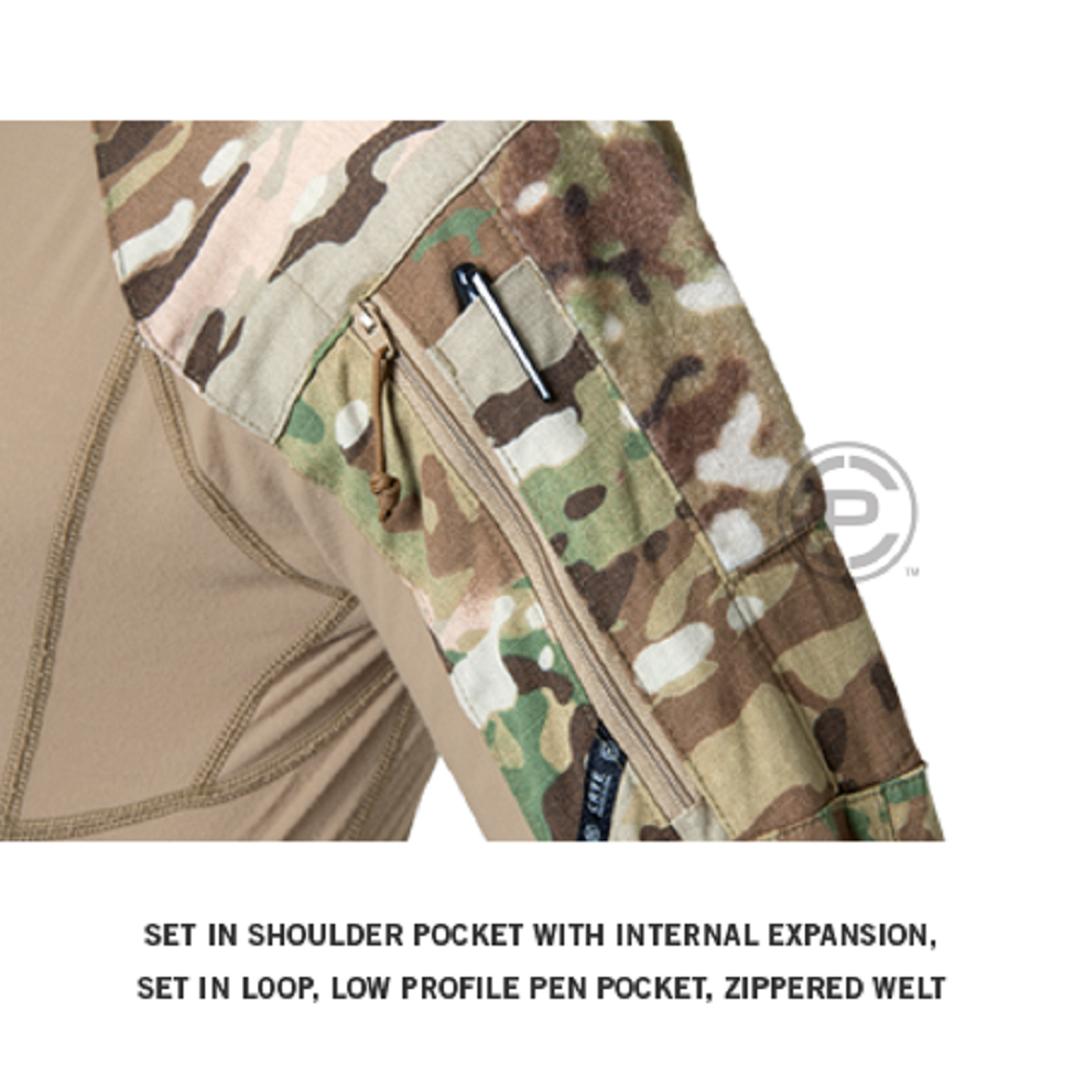 Crye Precision - G4 Combat Shirt - Multicam ARID - Medium Short