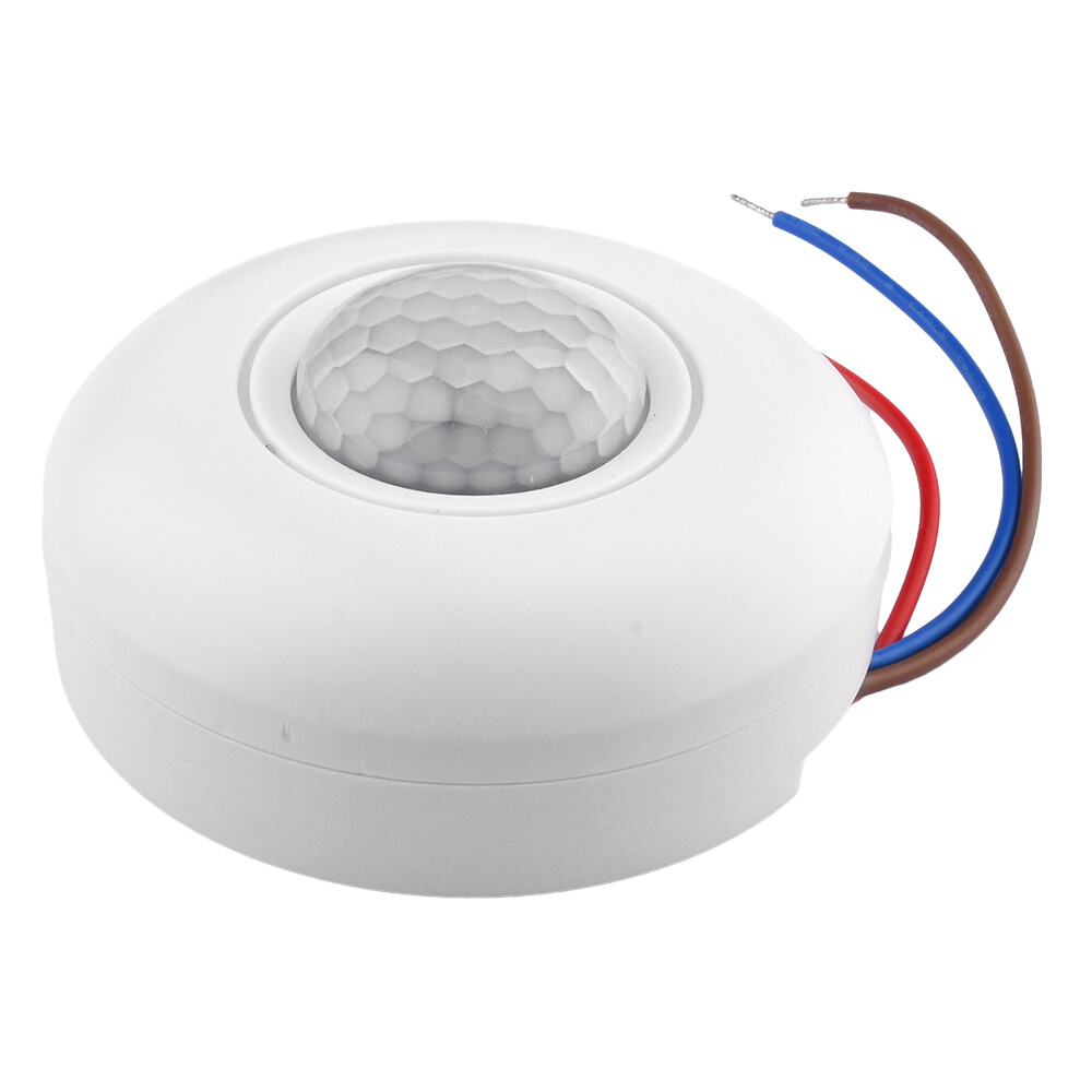 AC85-265V Infrared PIR Motion Induction Sensor Switch For LED Ceiling Light US