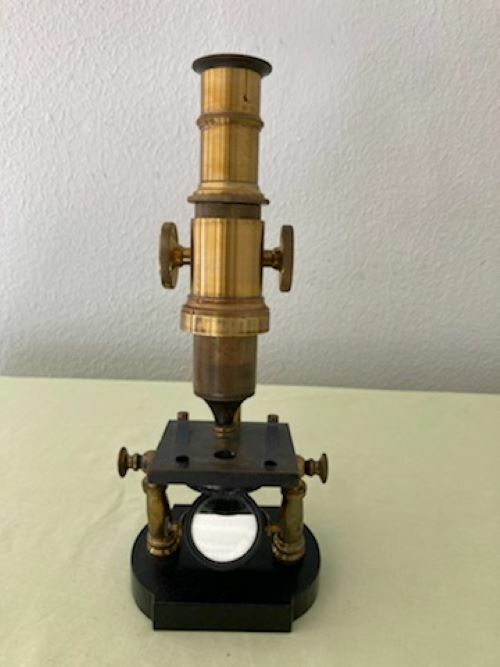 Double Pillar Hartnack Compound Microscope, circa 1875