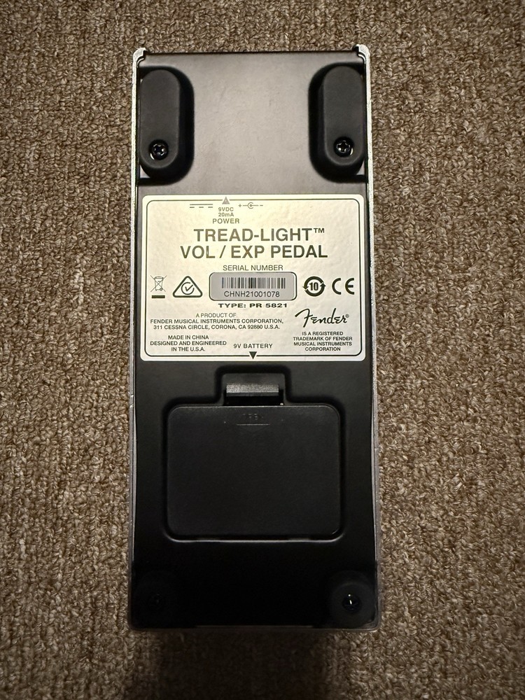 Fender Tread-Light Volume/Expression Pedal