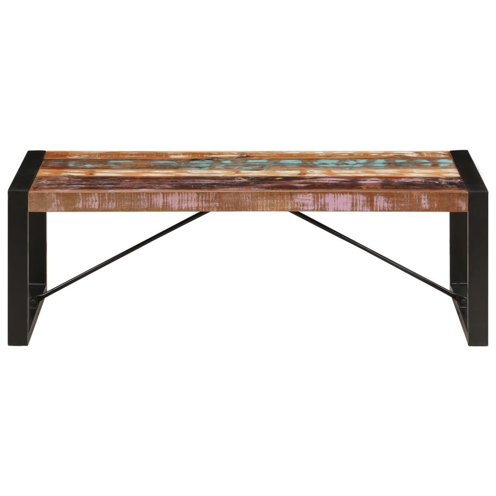Coffee Table Sofa End Table Side Table Solid Wood Reclaimed 47.2 Inch vidaXL