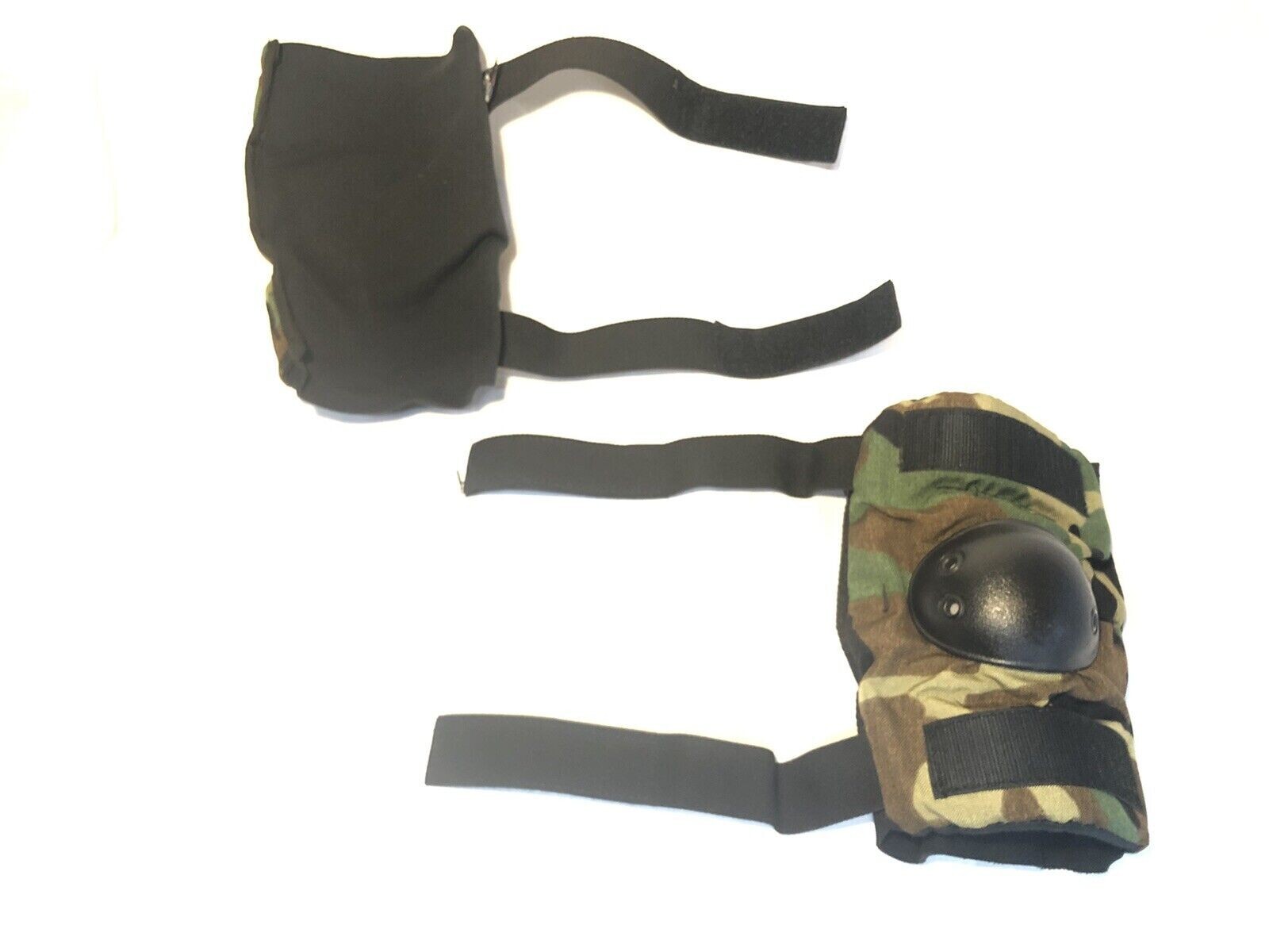 ELBOW PADS Bijans WOODLAND Camo USGI US Army Military MEDIUM NEW