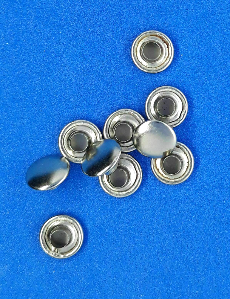 Sand Dollar Small Concho / Conchos 3/4" x 3/4" Five Count
