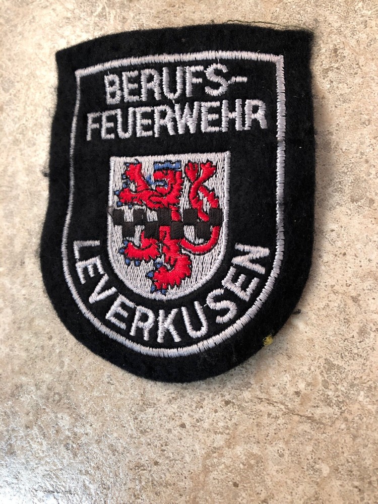 Freiwillige Feuerwehr Leverkusen Patch - Firefighter - Germany