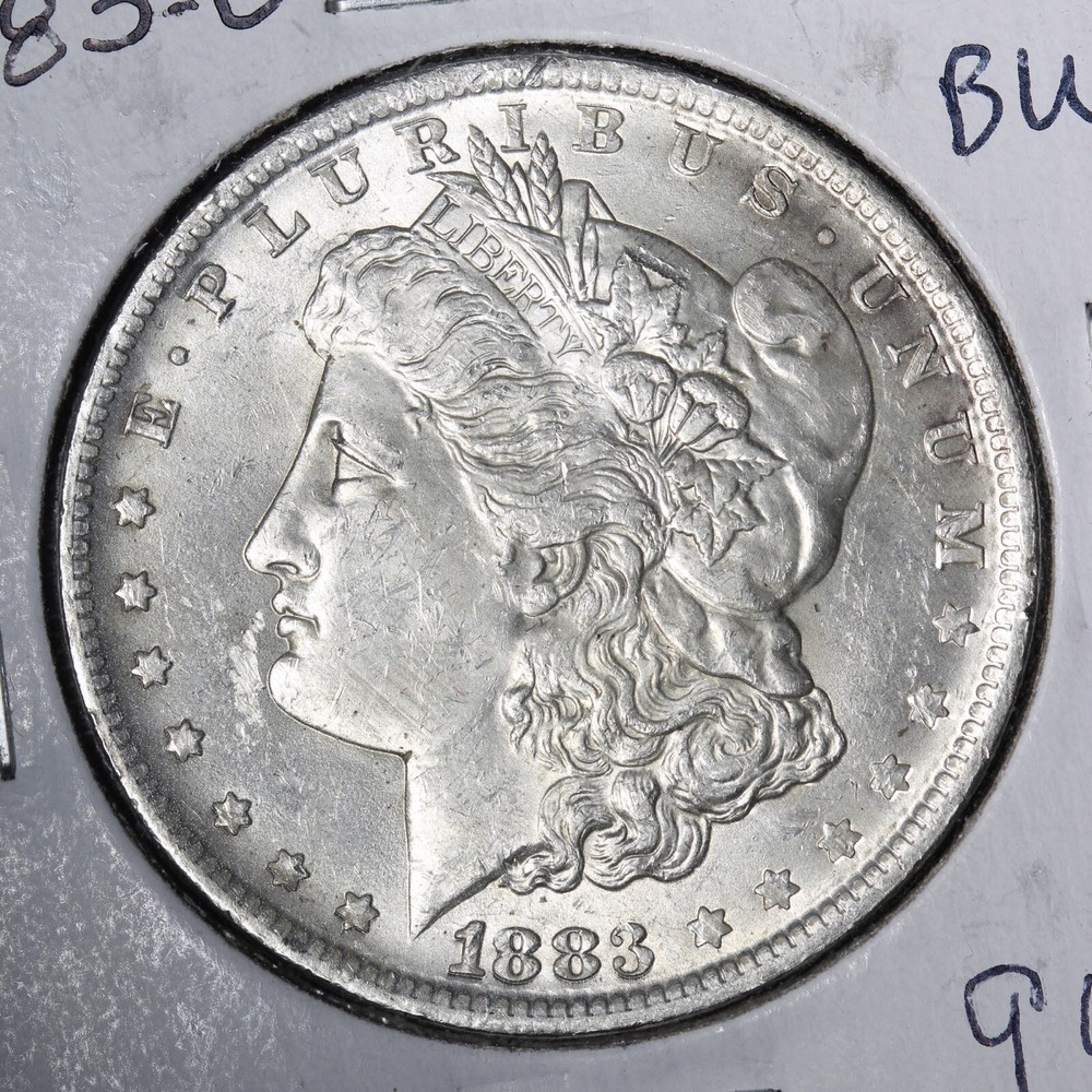 1883-O Morgan Silver Dollar CHOICE BU *UNCIRCULATED* MS E281 THM