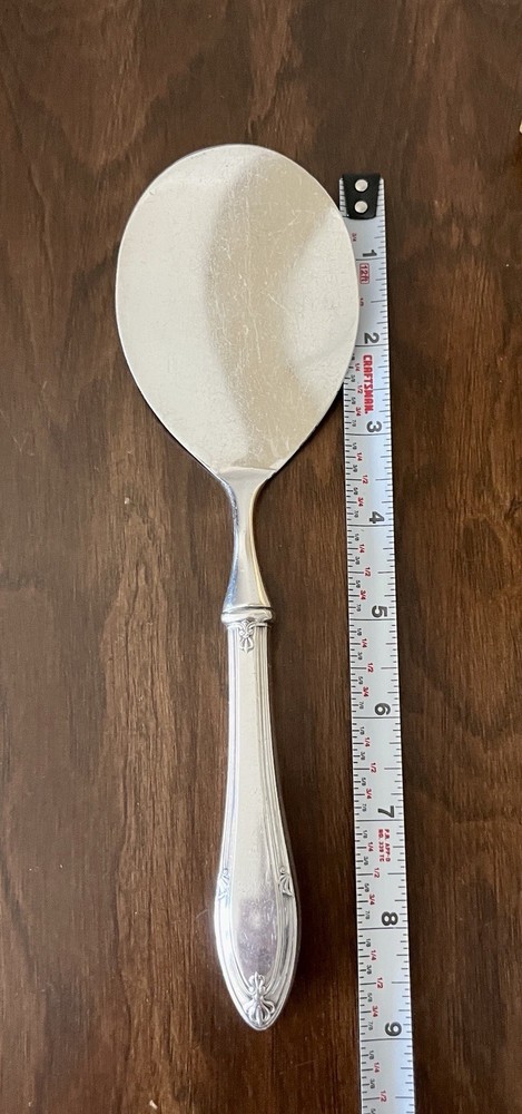 Vintage Silver Plated Pastry Pancake Egg Server 9” By Gorham